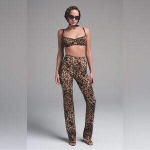 Dolce & Gabbana X SKIMS SKIMS BODY PANT LEOPARD